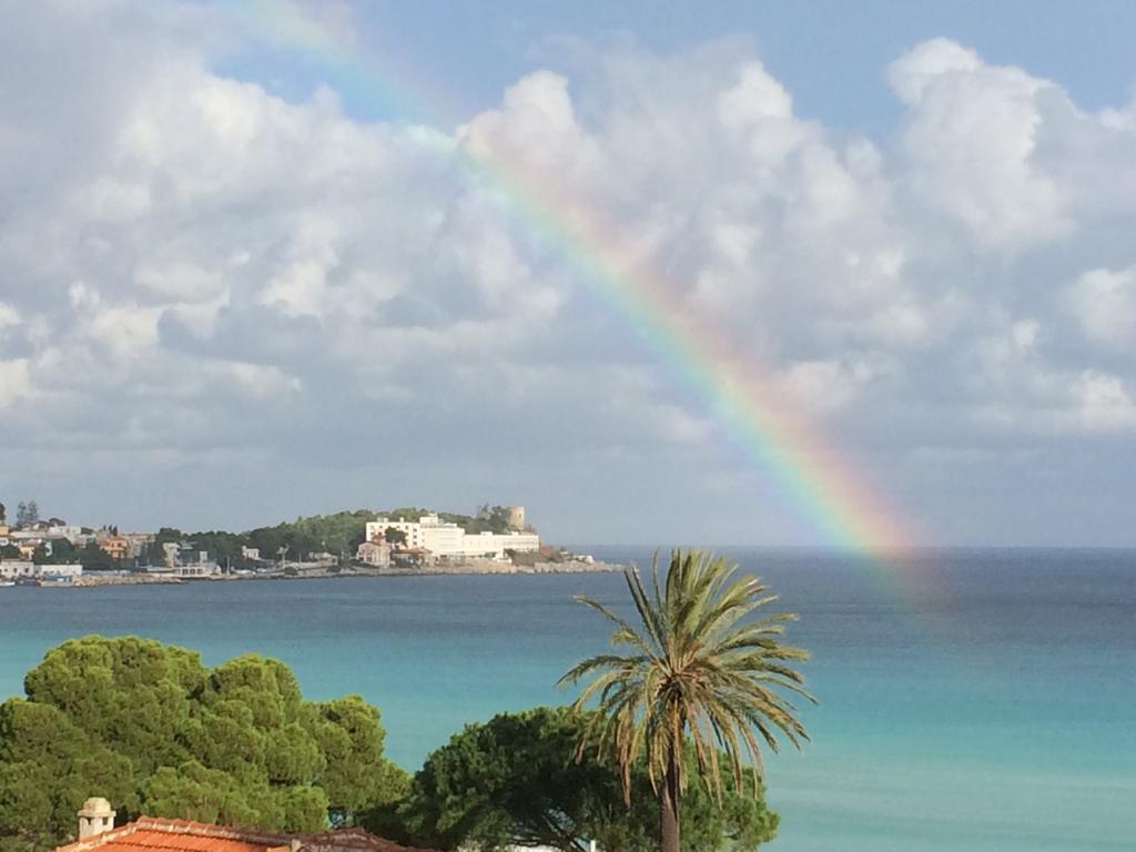 Mondello Luxury Apartment On The Beach Экстерьер фото