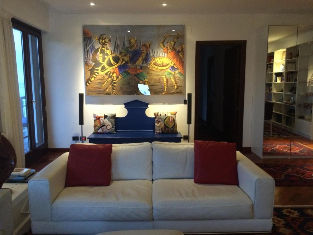 Mondello Luxury Apartment On The Beach Экстерьер фото